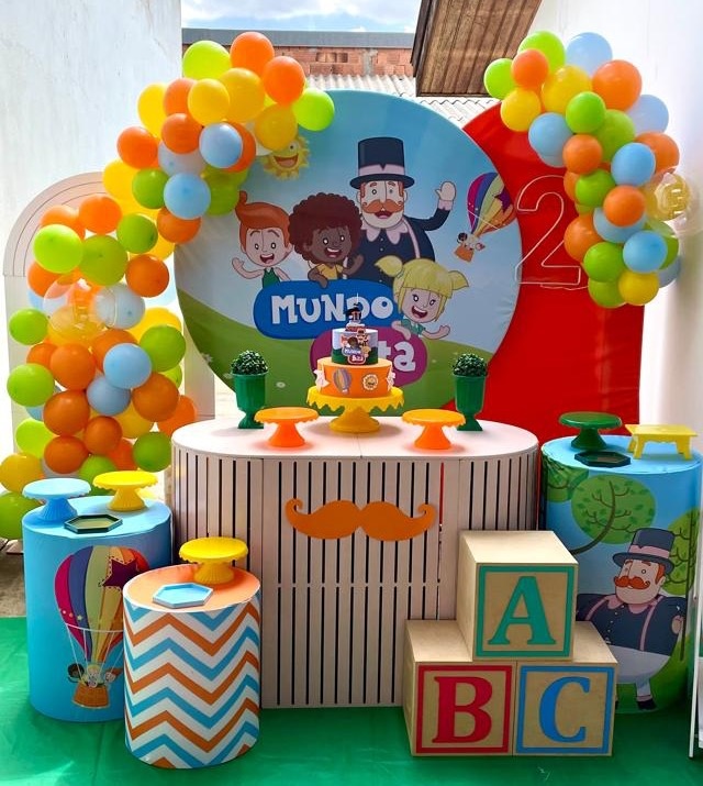 Decoração Mundo Bita - karoline pedroso festas