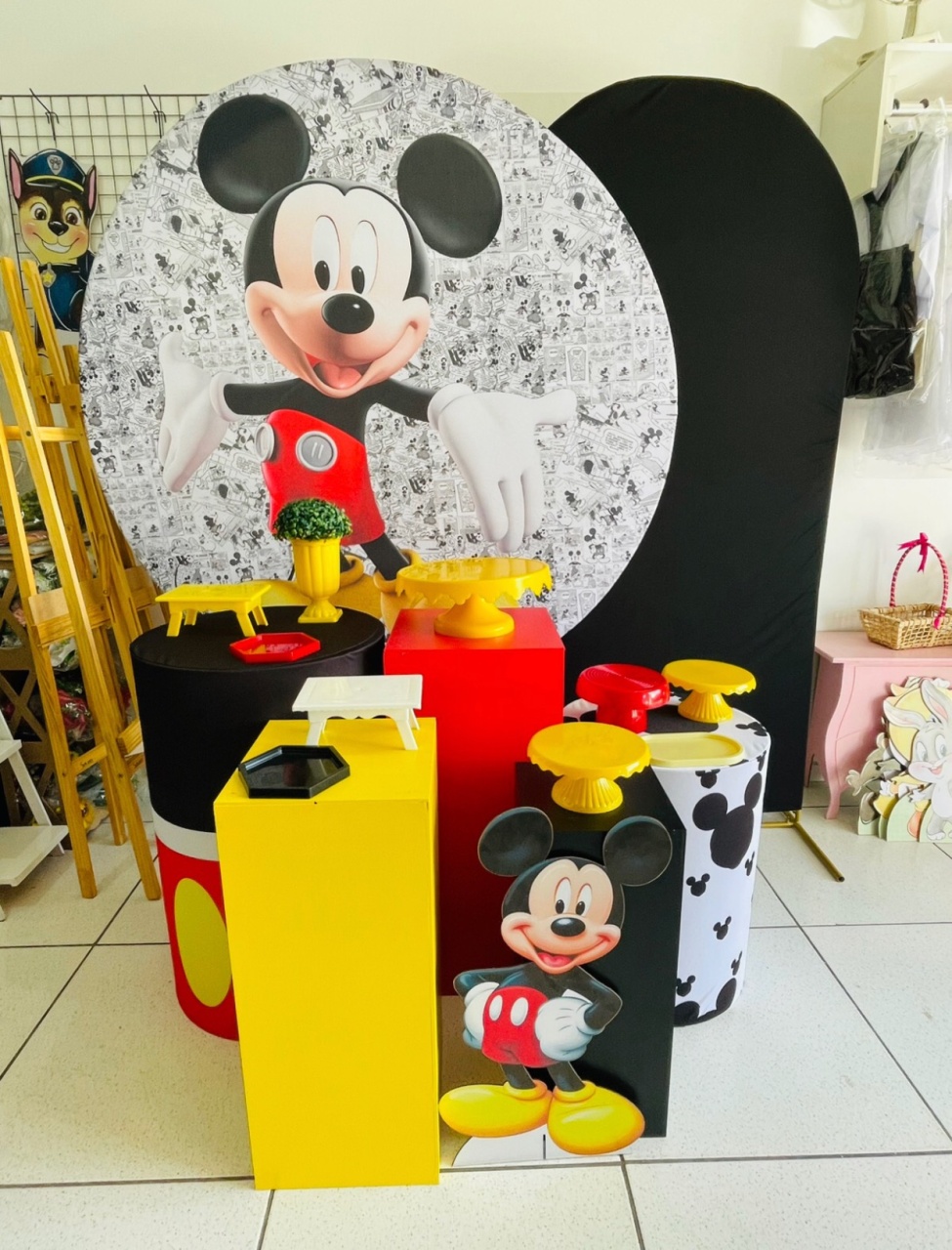 Kit Ouro - Mickey  - karoline pedroso festas