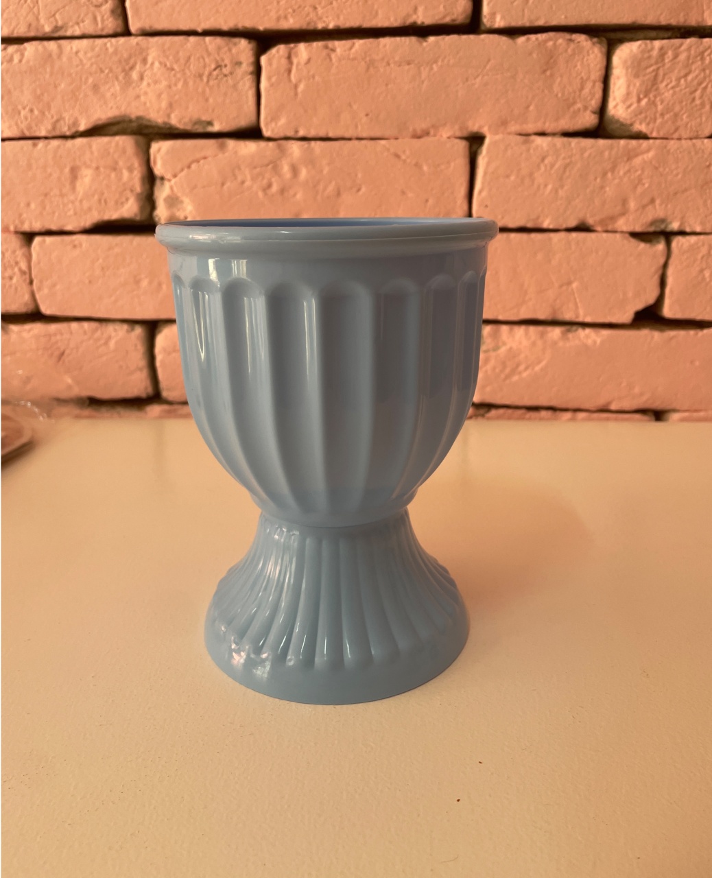 Vaso Romano Azul Claro - karoline pedroso festas
