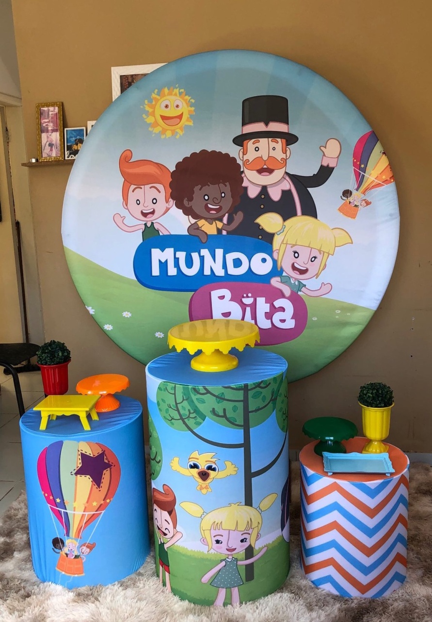 Kit Prata - Mundo Bita - karoline pedroso festas
