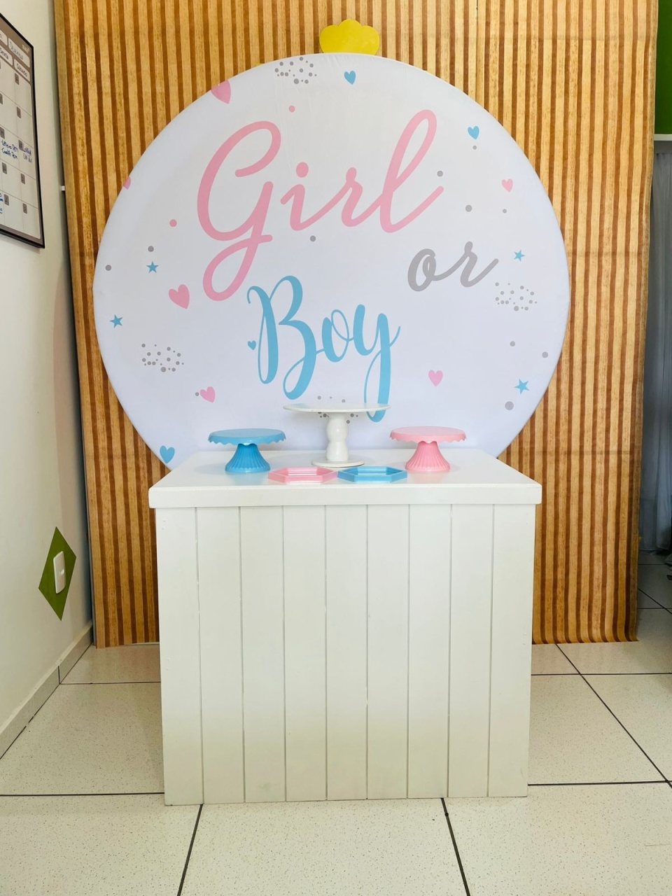 Kit Bronze - Chá Revelação Boy Or Girl - karoline pedroso festas