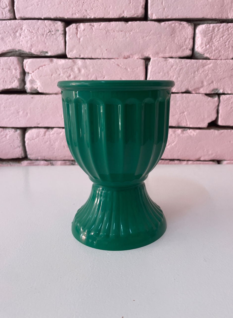 Vaso Romano Verde - karoline pedroso festas