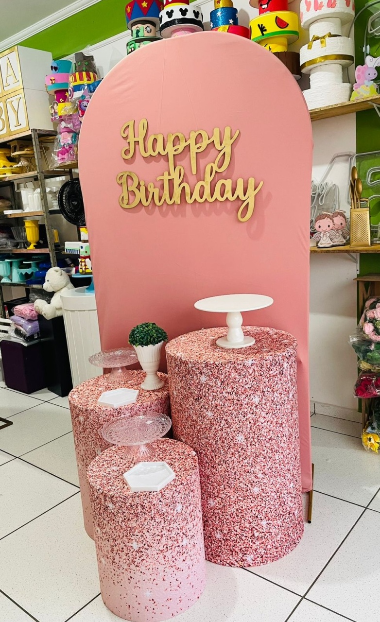 Kit Personalizado - Rose - karoline pedroso festas