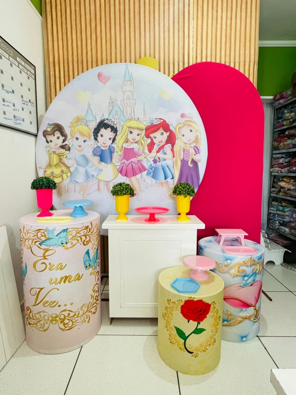 Kit Ouro - Princesas Baby  - karoline pedroso festas