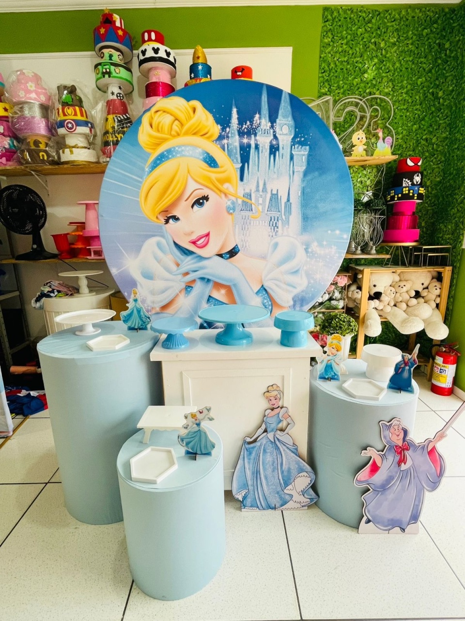 Kit Personalizado - Cinderela - karoline pedroso festas