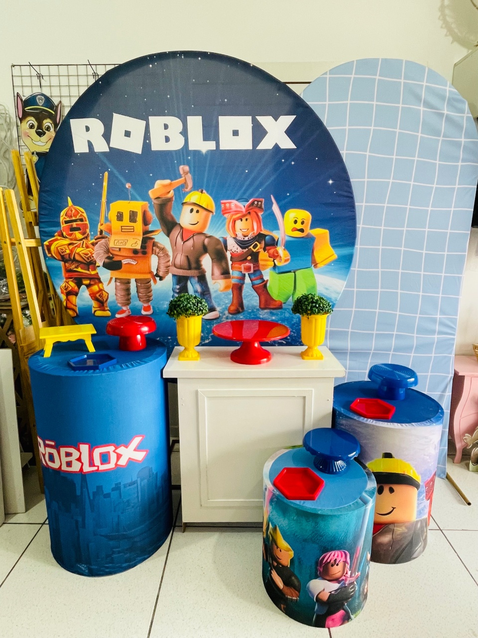 Kit Ouro - Roblox  - karoline pedroso festas
