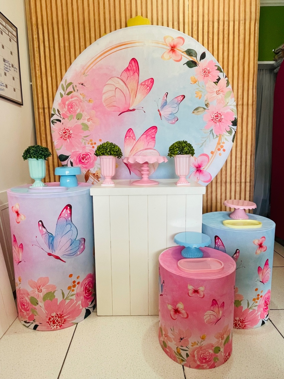 Kit Personalizado - Borboleta - karoline pedroso festas