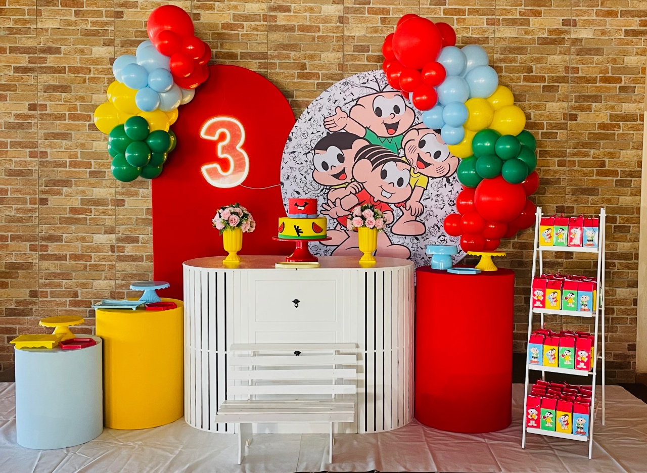 Decoração Turma da Mônica 2 - karoline pedroso festas