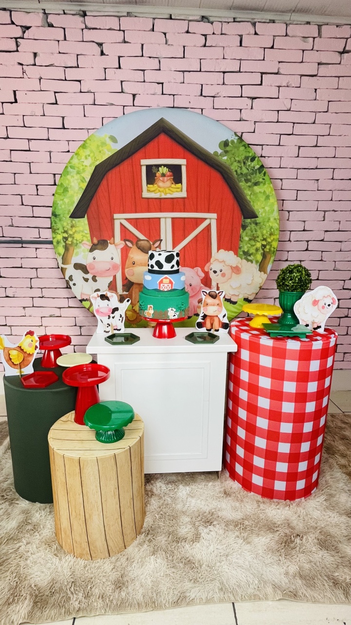 Kit Personalizado - Fazendinha - karoline pedroso festas