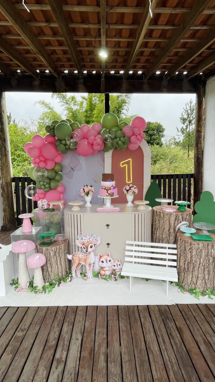 Decoração Bosque Encantado - karoline pedroso festas