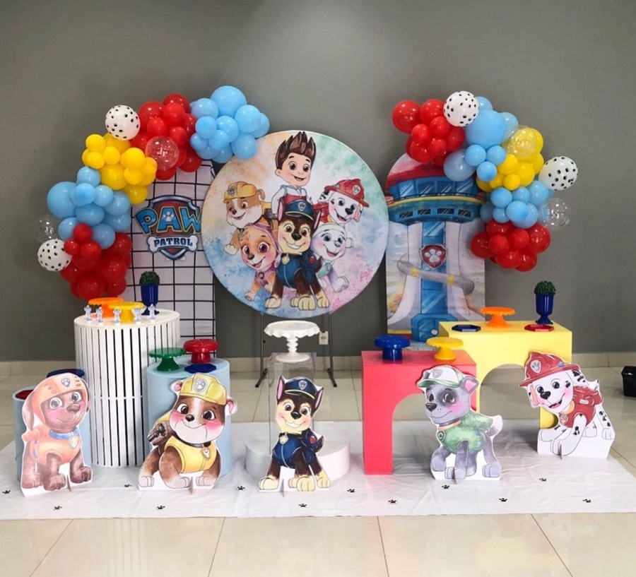 Decoração Patrulha Canina 2 - karoline pedroso festas