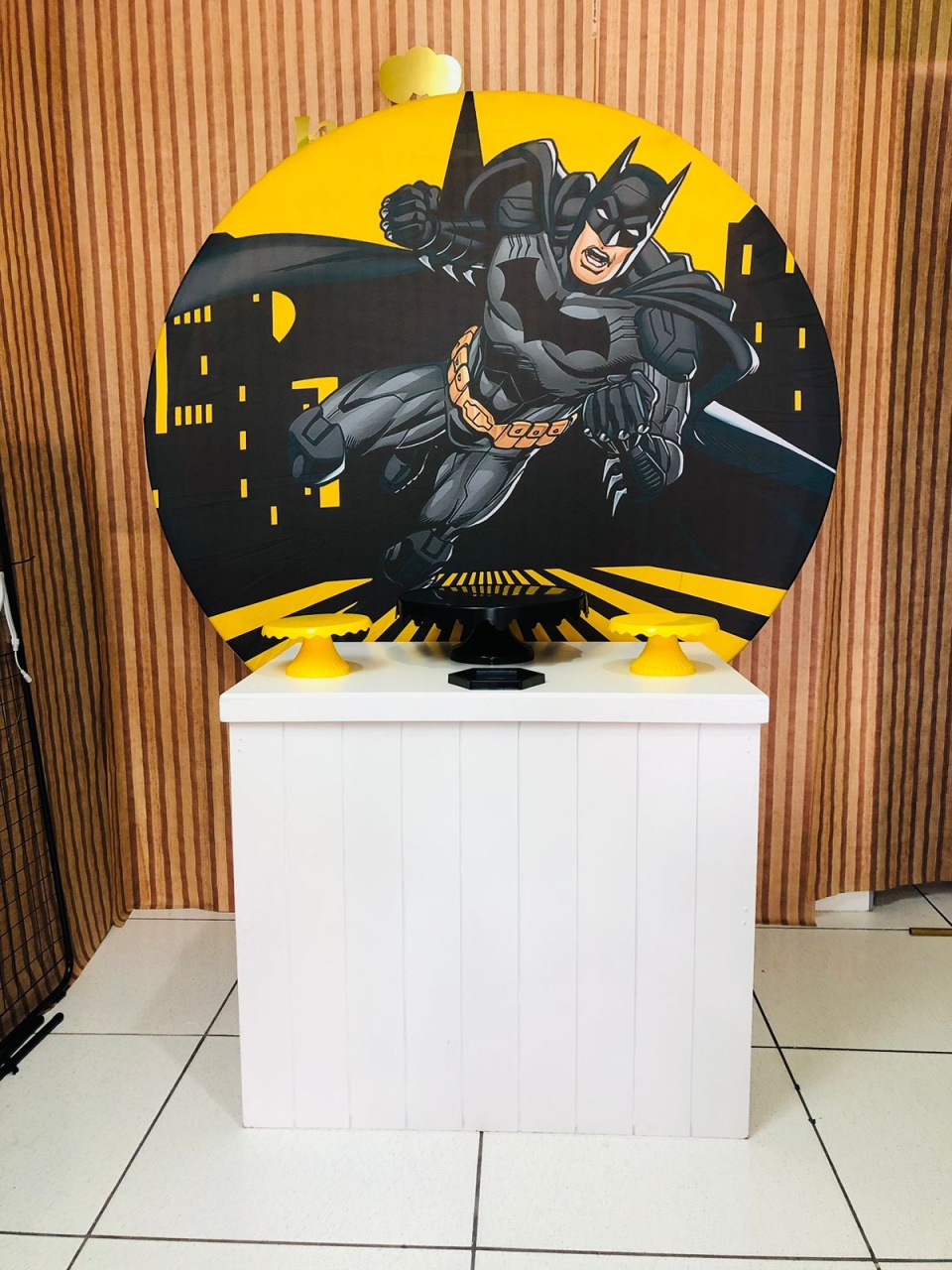 Kit Bronze Batman  - karoline pedroso festas