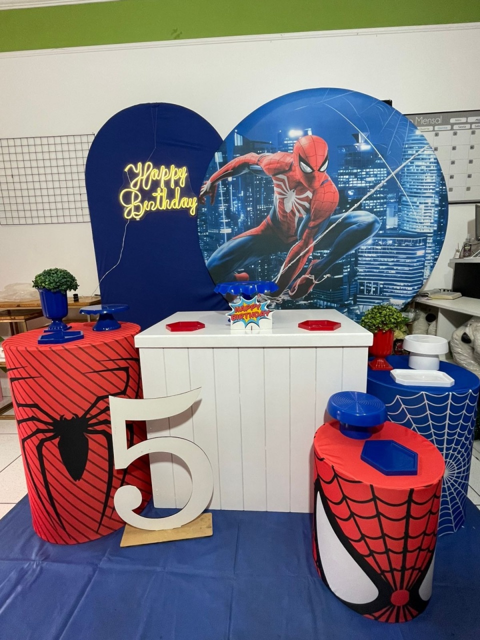 Kit Personalizado - Homem Aranha  - karoline pedroso festas