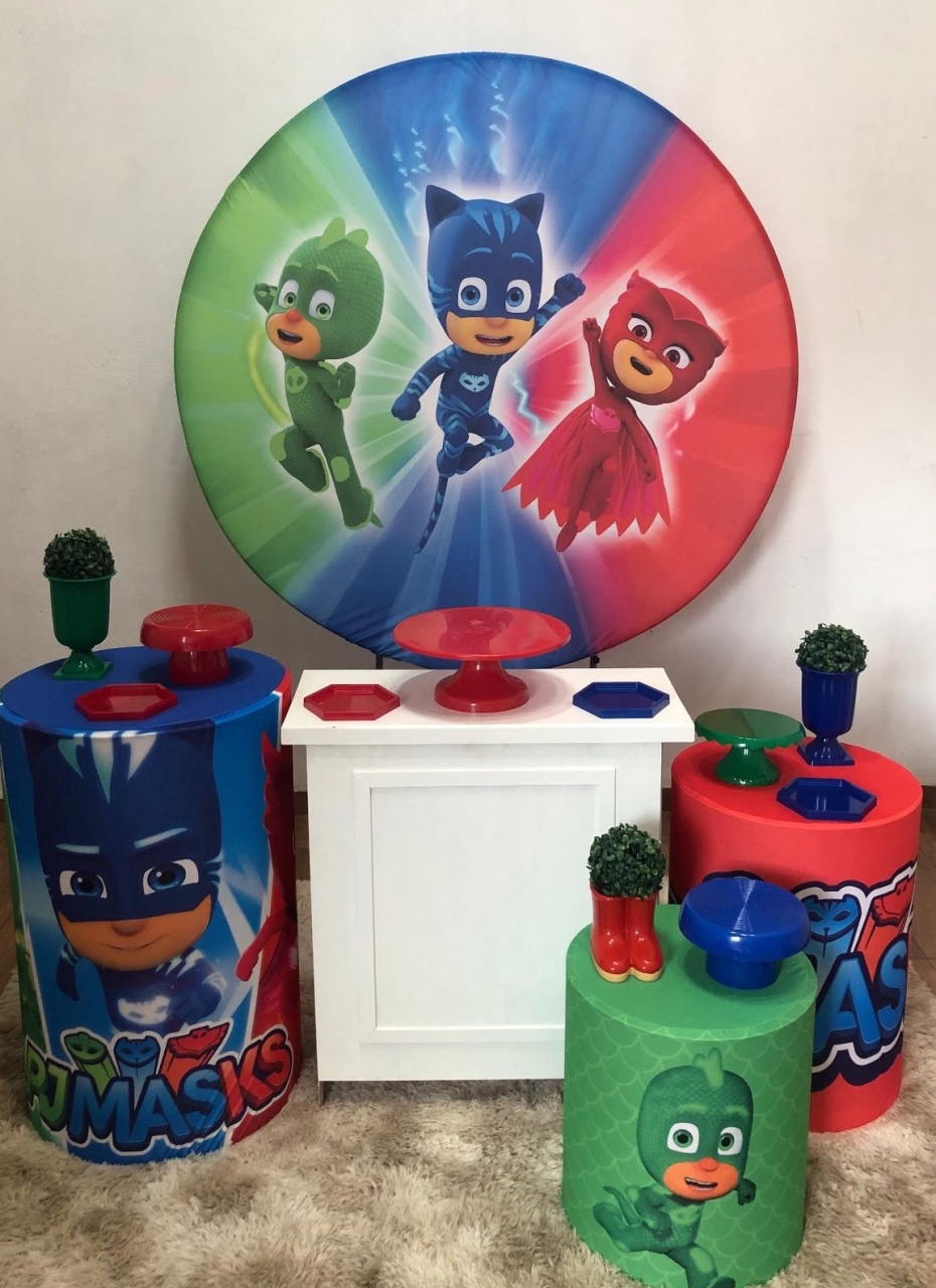 Kit Personalizado - Pjmasks - karoline pedroso festas