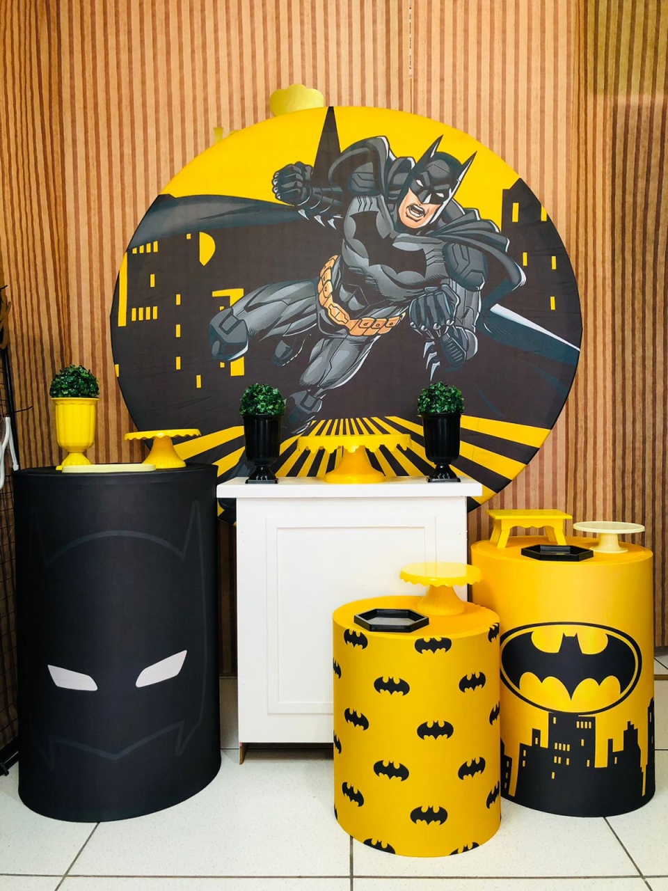Kit Personalizado Batman  - karoline pedroso festas