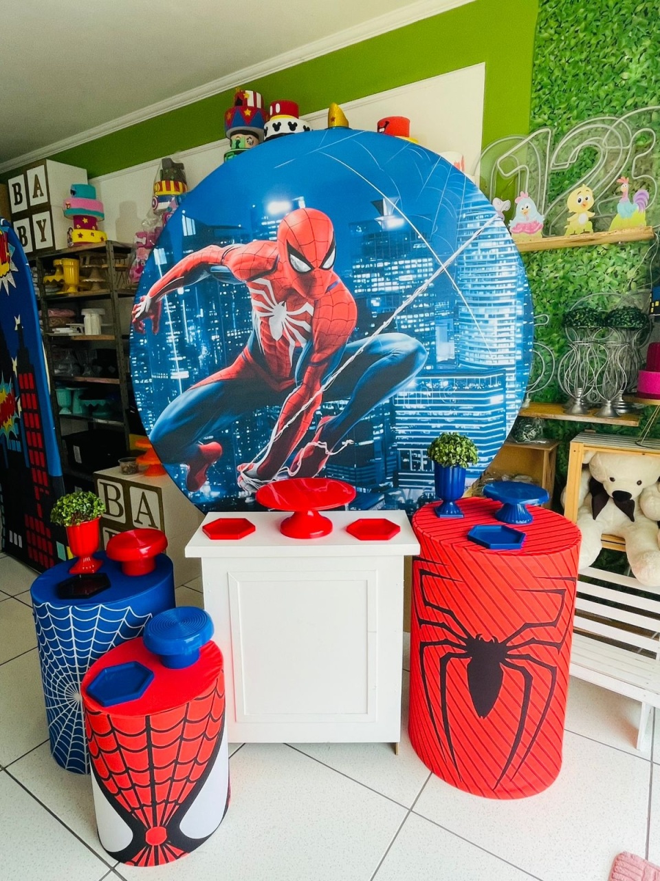 Kit Personalizado  - Homem Aranha  - karoline pedroso festas