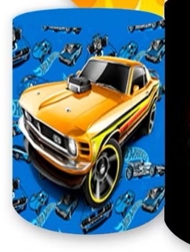 Capa Cilindro M - Hotwheels  - karoline pedroso festas