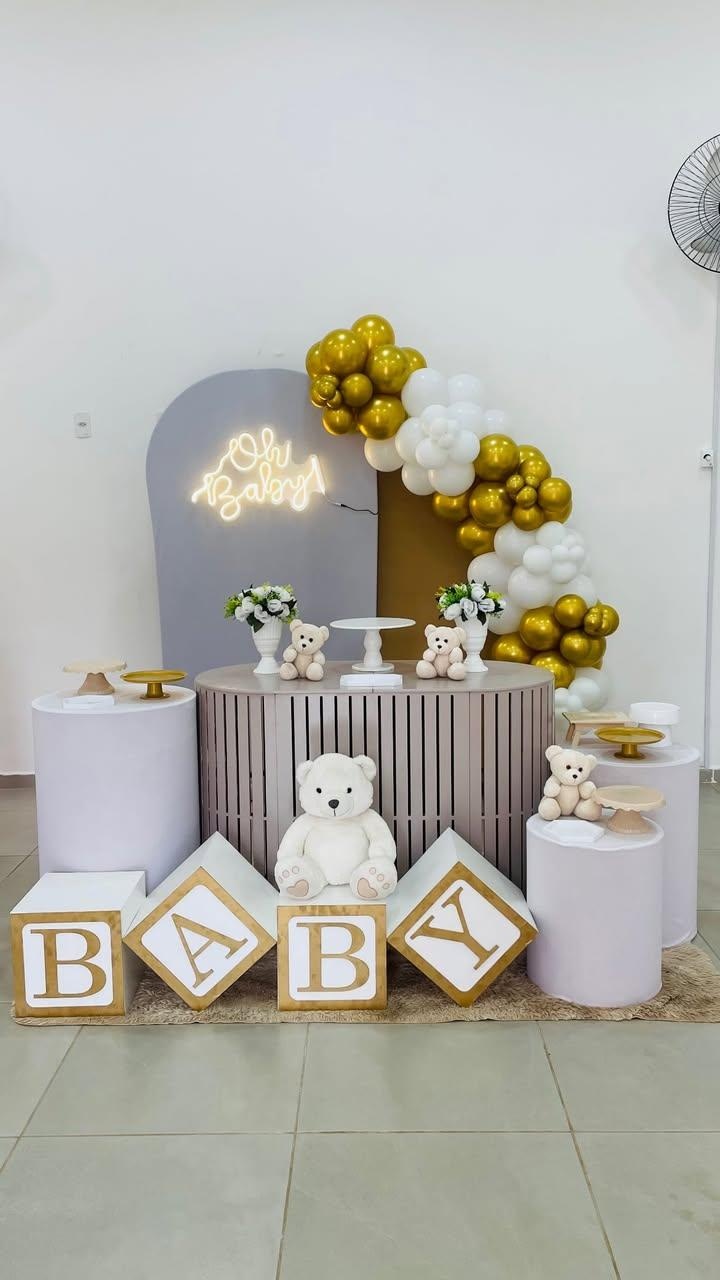 Decoração Chá Revelação 20 - karoline pedroso festas