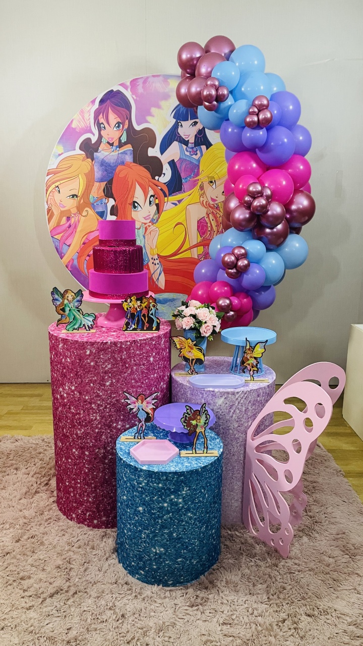 Decoração Winx - karoline pedroso festas