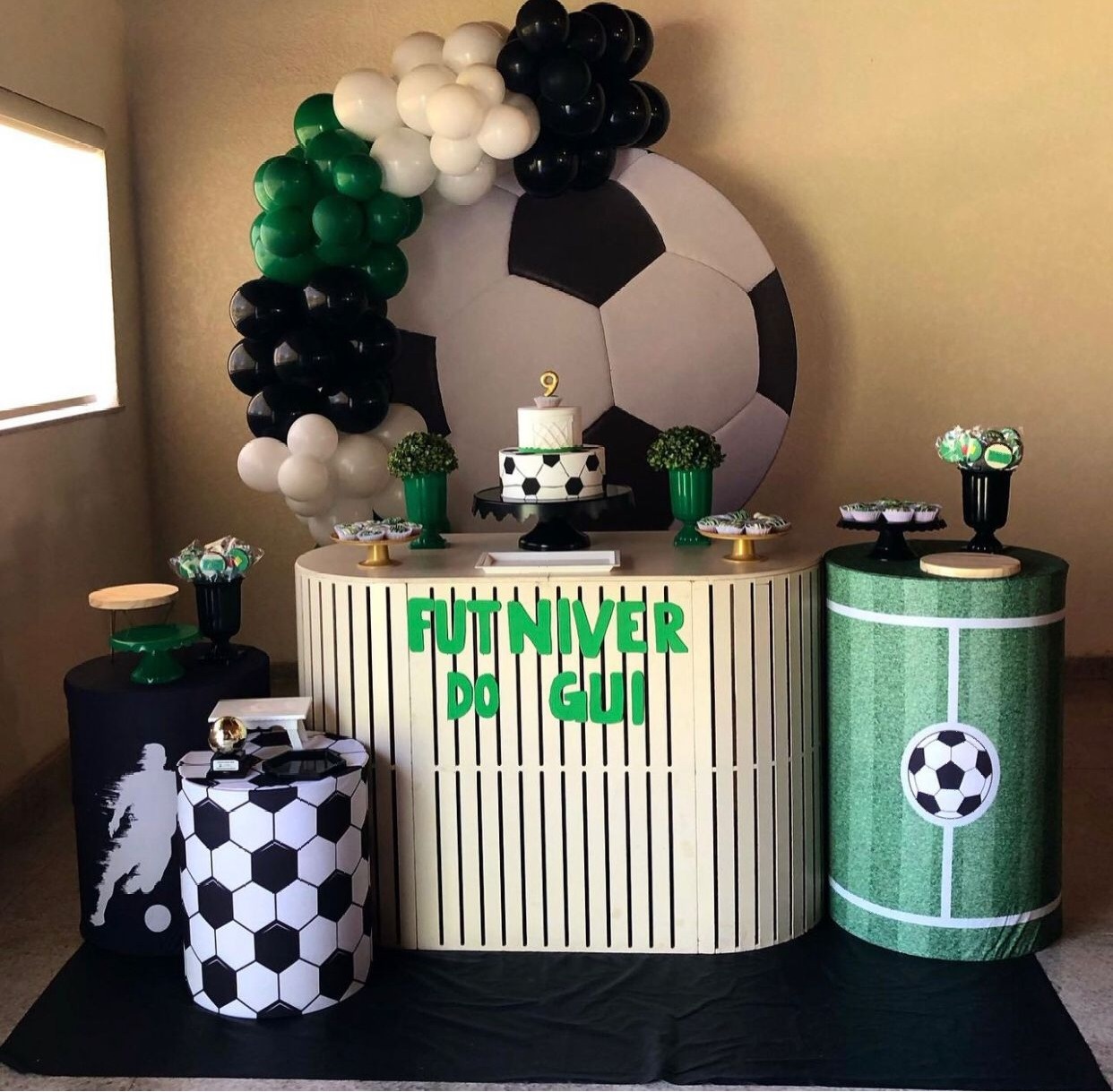 Decoração Futebol - karoline pedroso festas
