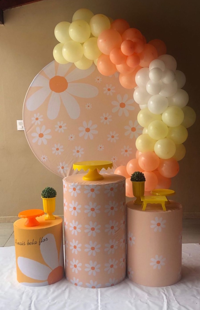 Decoração Margaridas 2 - karoline pedroso festas