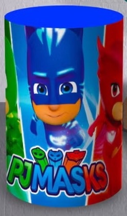 Capa Cilindro G - Pjmasks - karoline pedroso festas