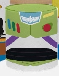 Capa Cilindro P - Toy Story / Buzz - karoline pedroso festas
