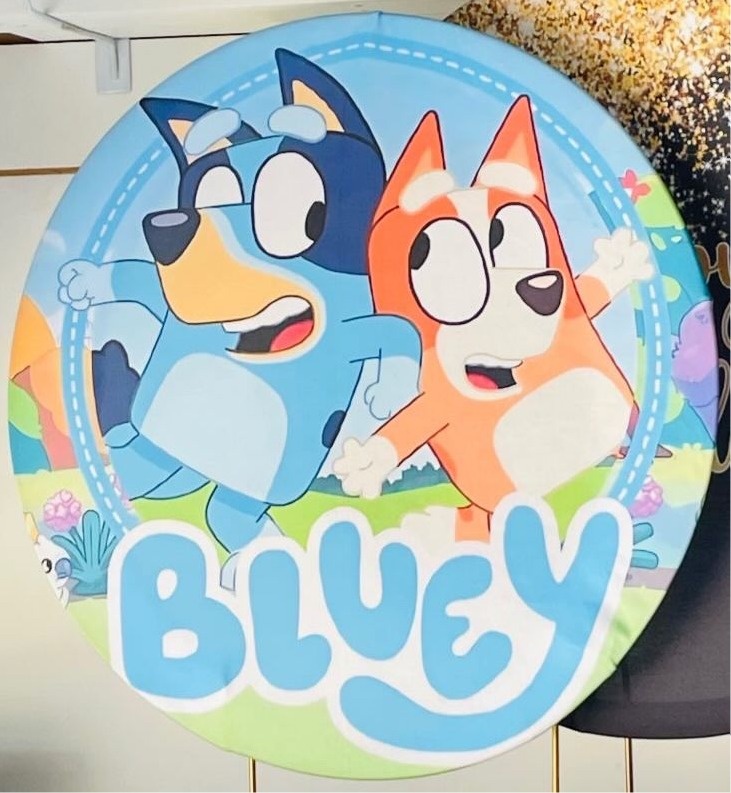 Mini Capa Painel 50Cm - Bluey - karoline pedroso festas