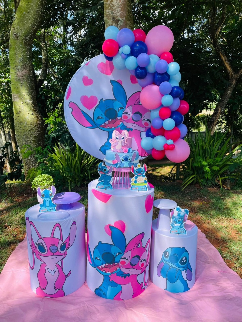 Decoração Stitch 2 - karoline pedroso festas