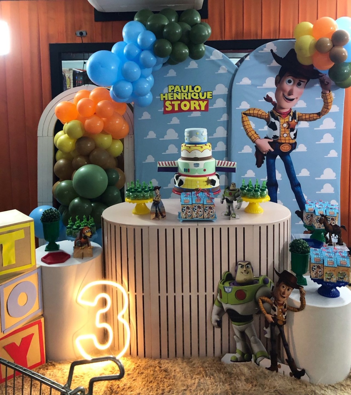 Decoração Toy Story - karoline pedroso festas