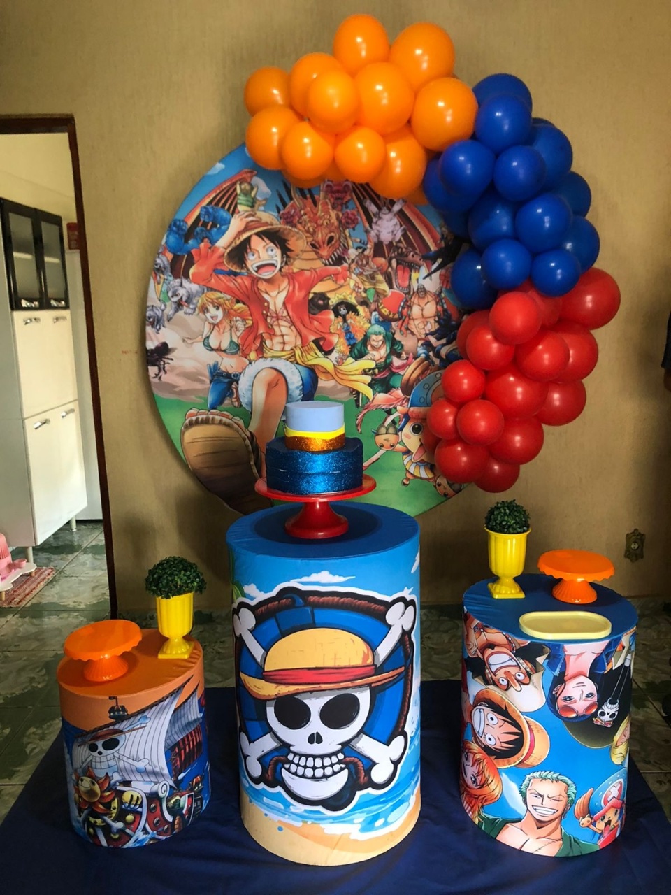 Decoração One Piece - karoline pedroso festas