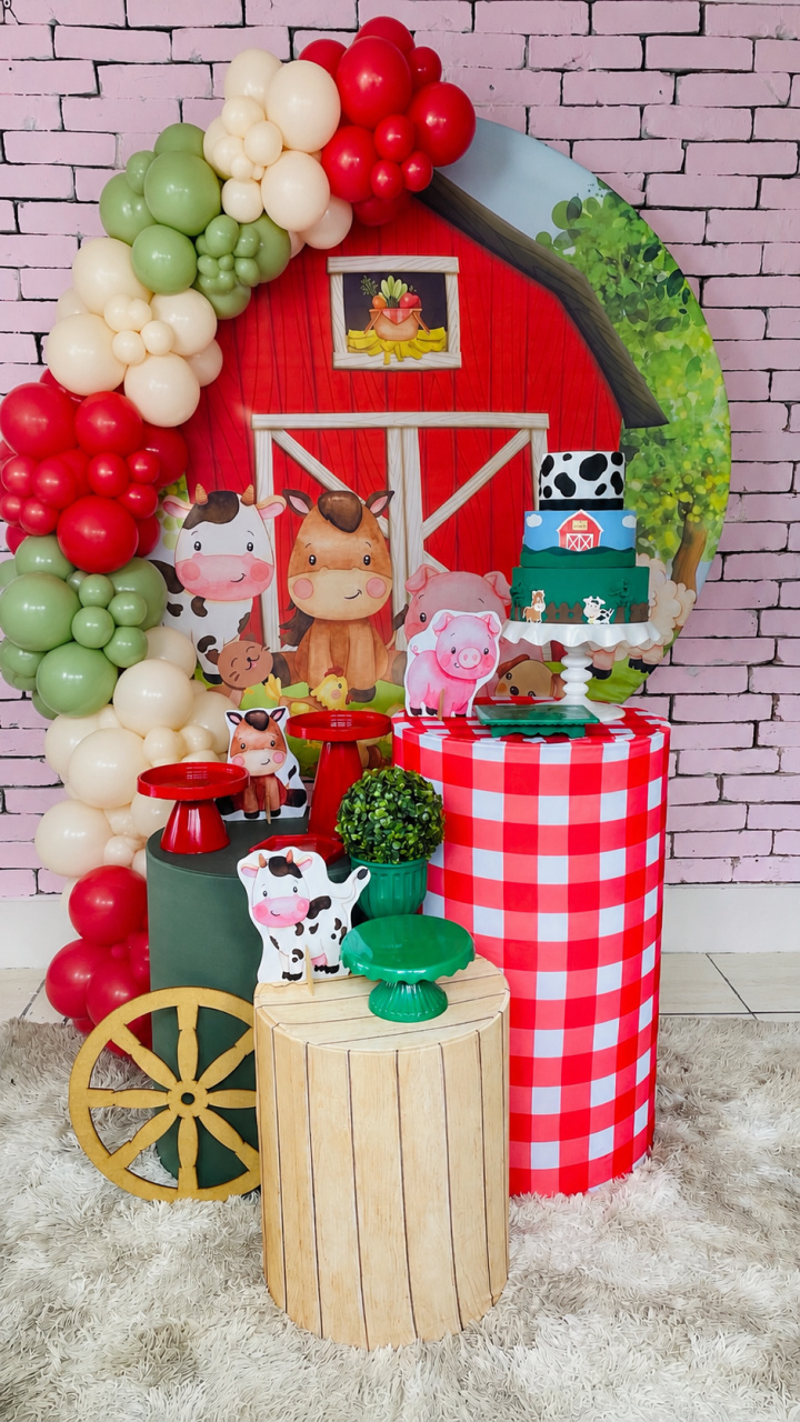 Decoração Fazendinha - karoline pedroso festas