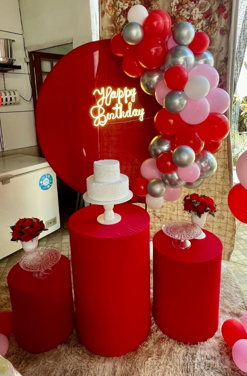 Decoração Vermelho - karoline pedroso festas