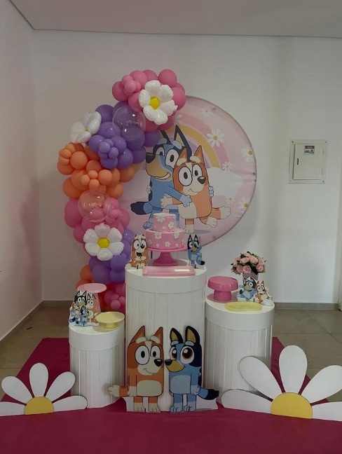 Decoração Bluey 2 - karoline pedroso festas