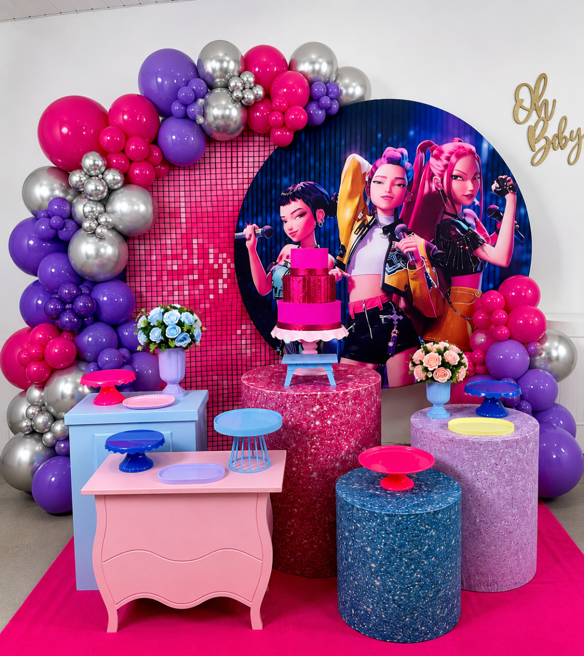 Decoração Guerreiras Do Kpop - karoline pedroso festas