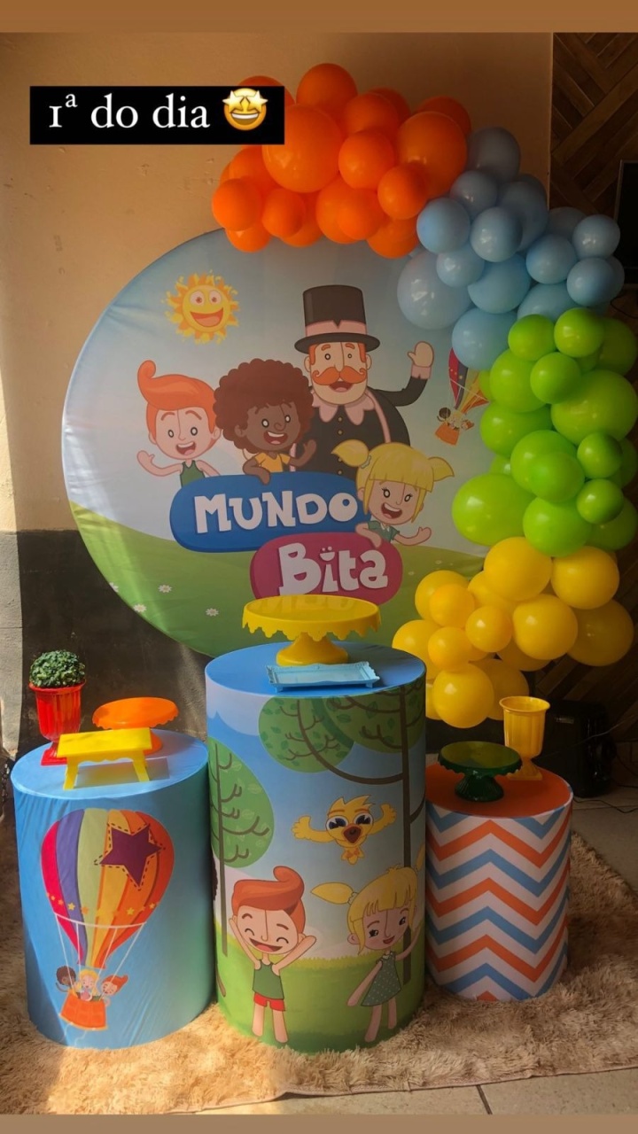 Decoração - Mundo Bita - karoline pedroso festas