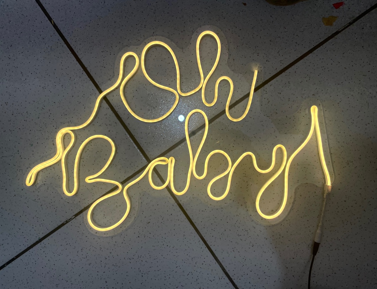 Oh Baby Em Led - karoline pedroso festas