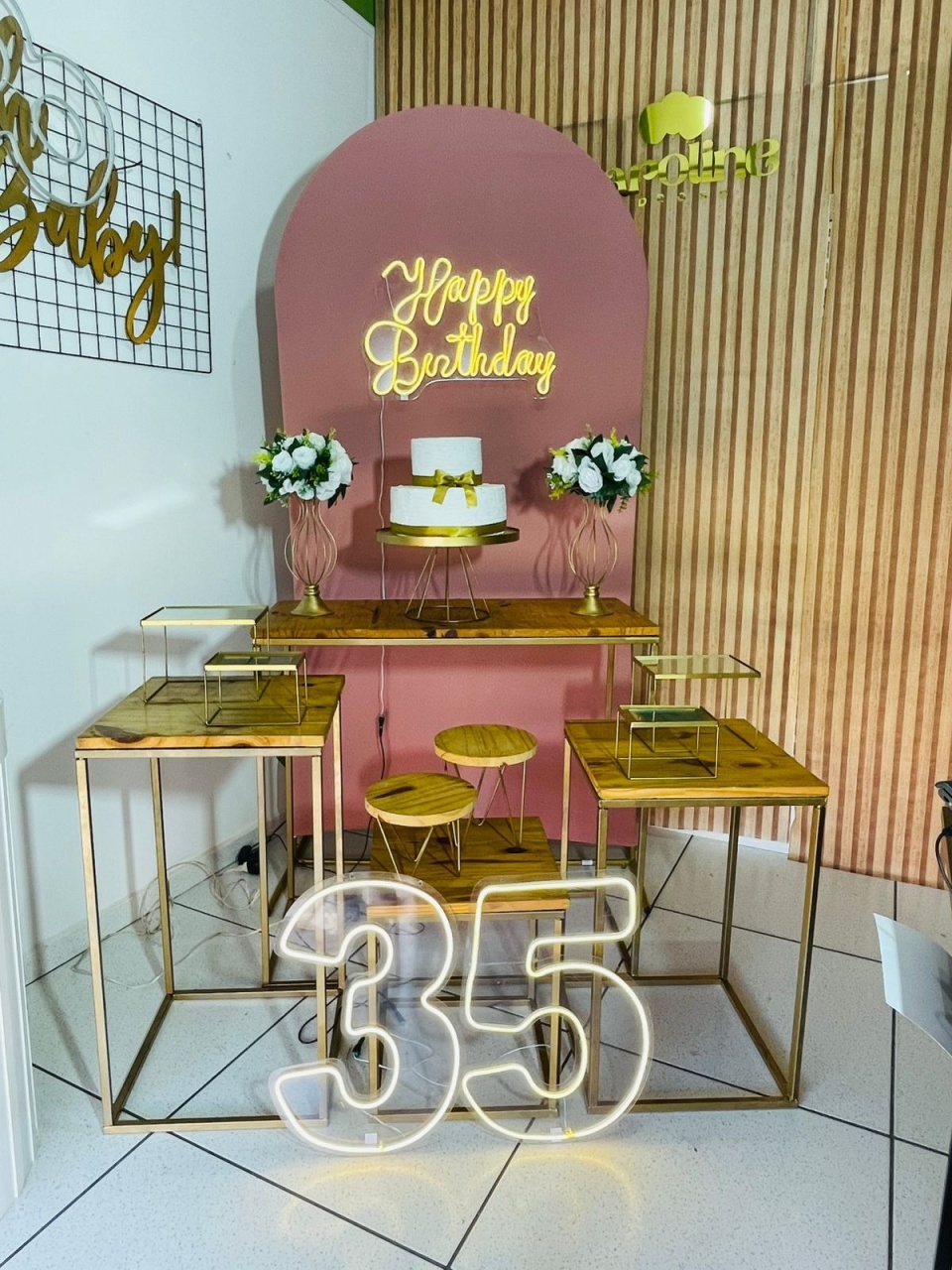 Kit Personalizado - Rose  - karoline pedroso festas