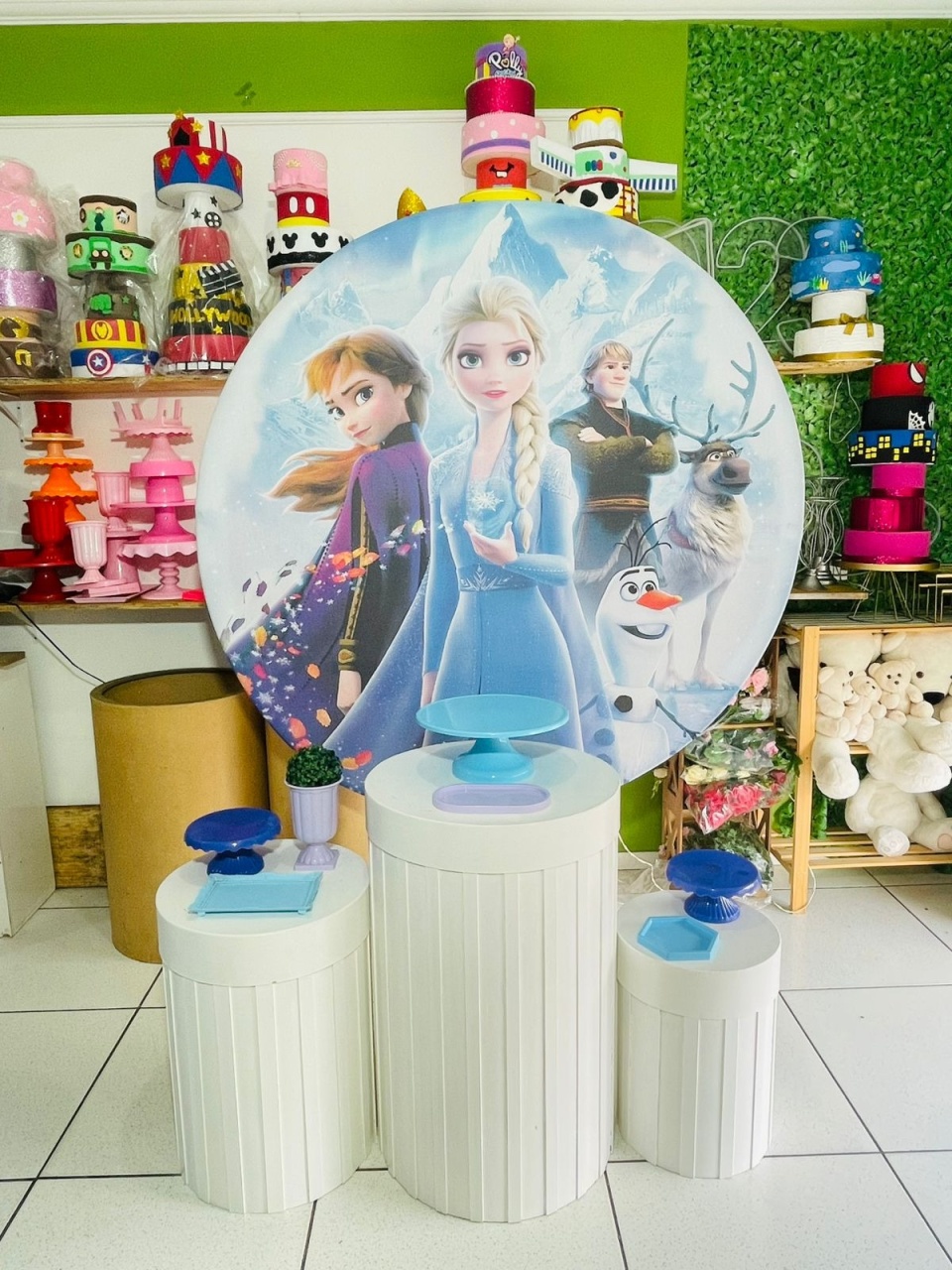 Kit Luxo - Frozen - karoline pedroso festas