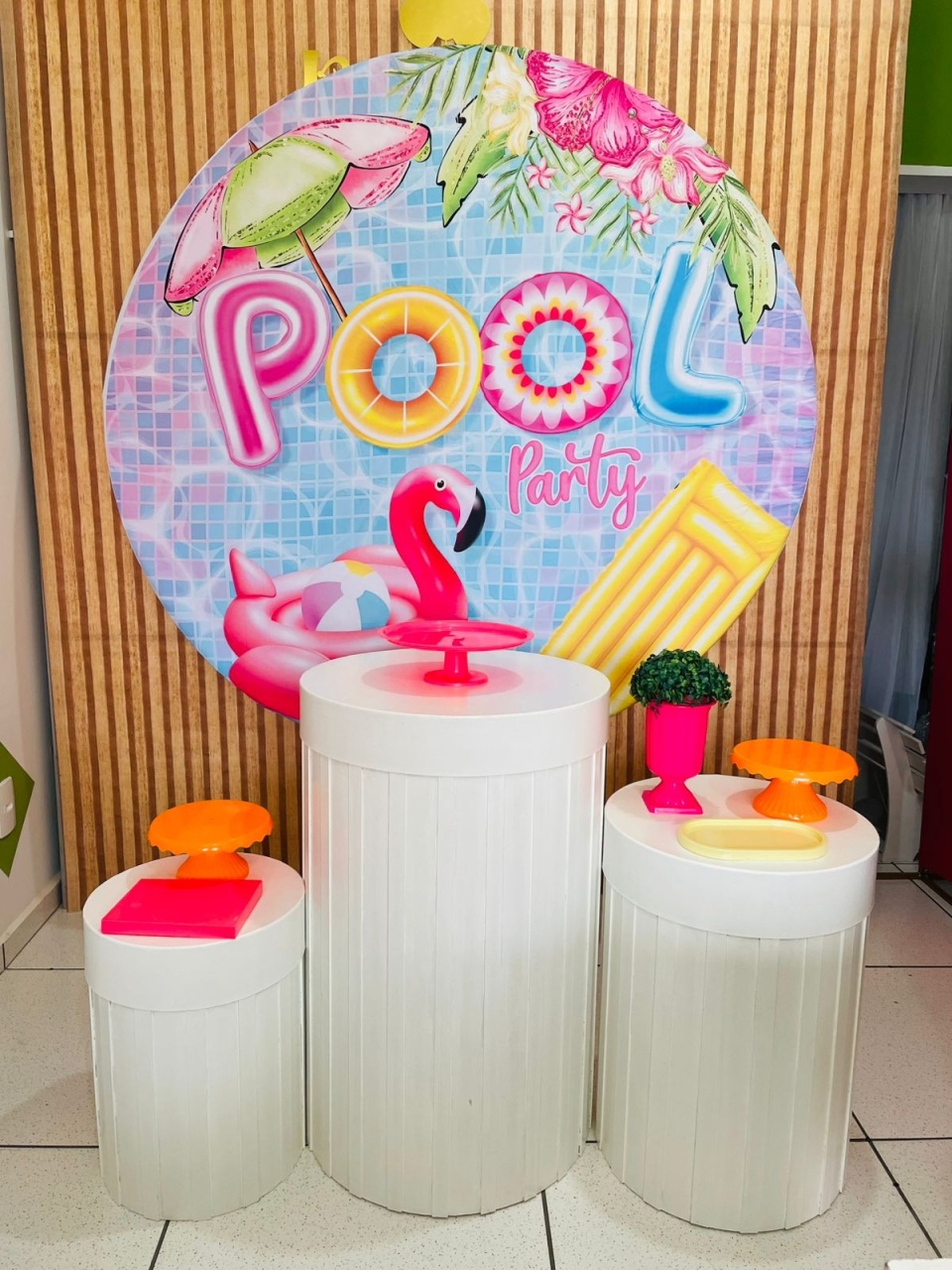 Kit Luxo - Pool Party - karoline pedroso festas