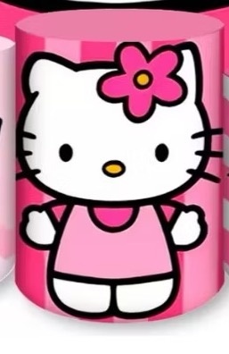 Capa Cilindro G - Hello Kitty - karoline pedroso festas