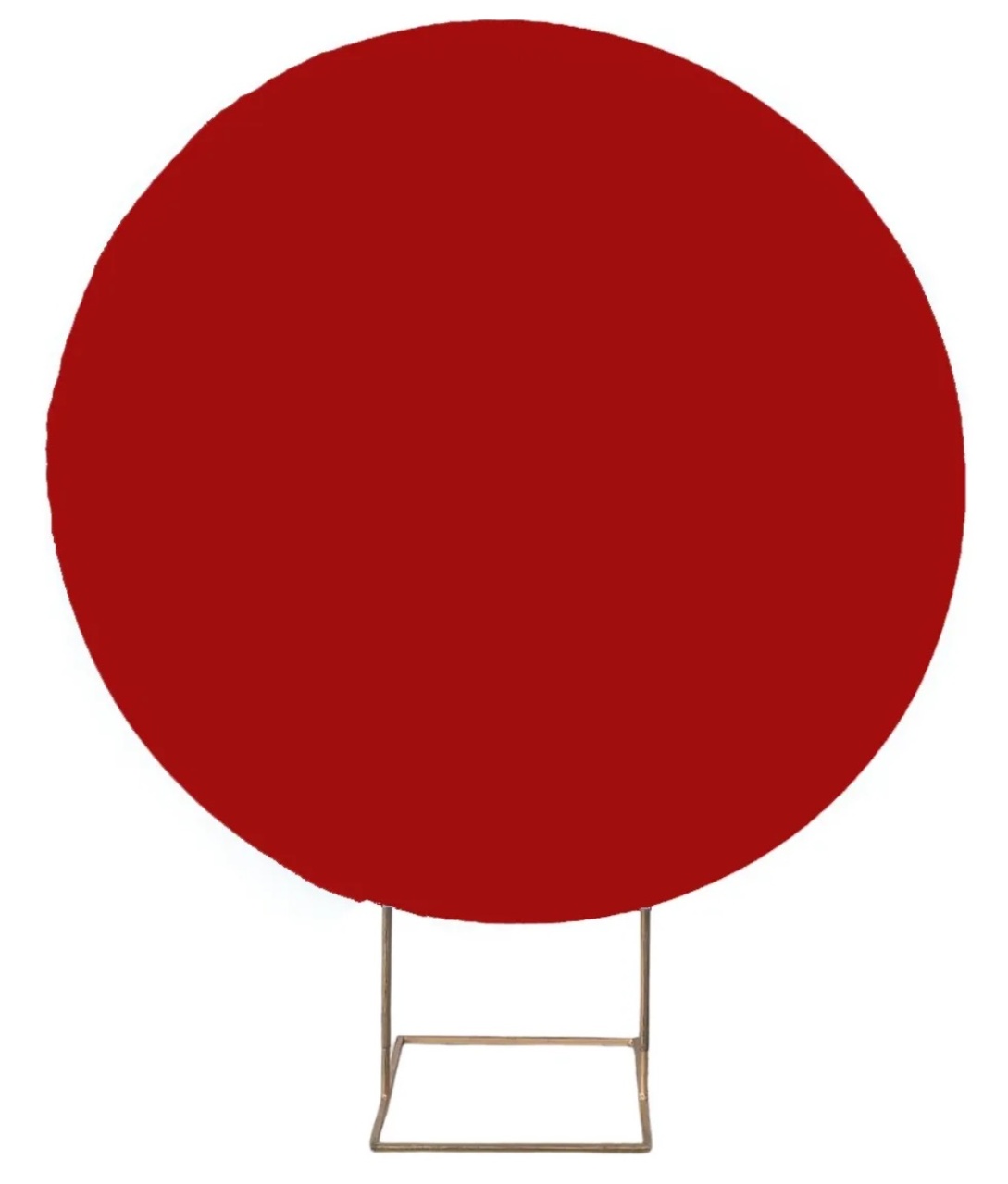 Capa Painel Redondo - Vermelho - karoline pedroso festas