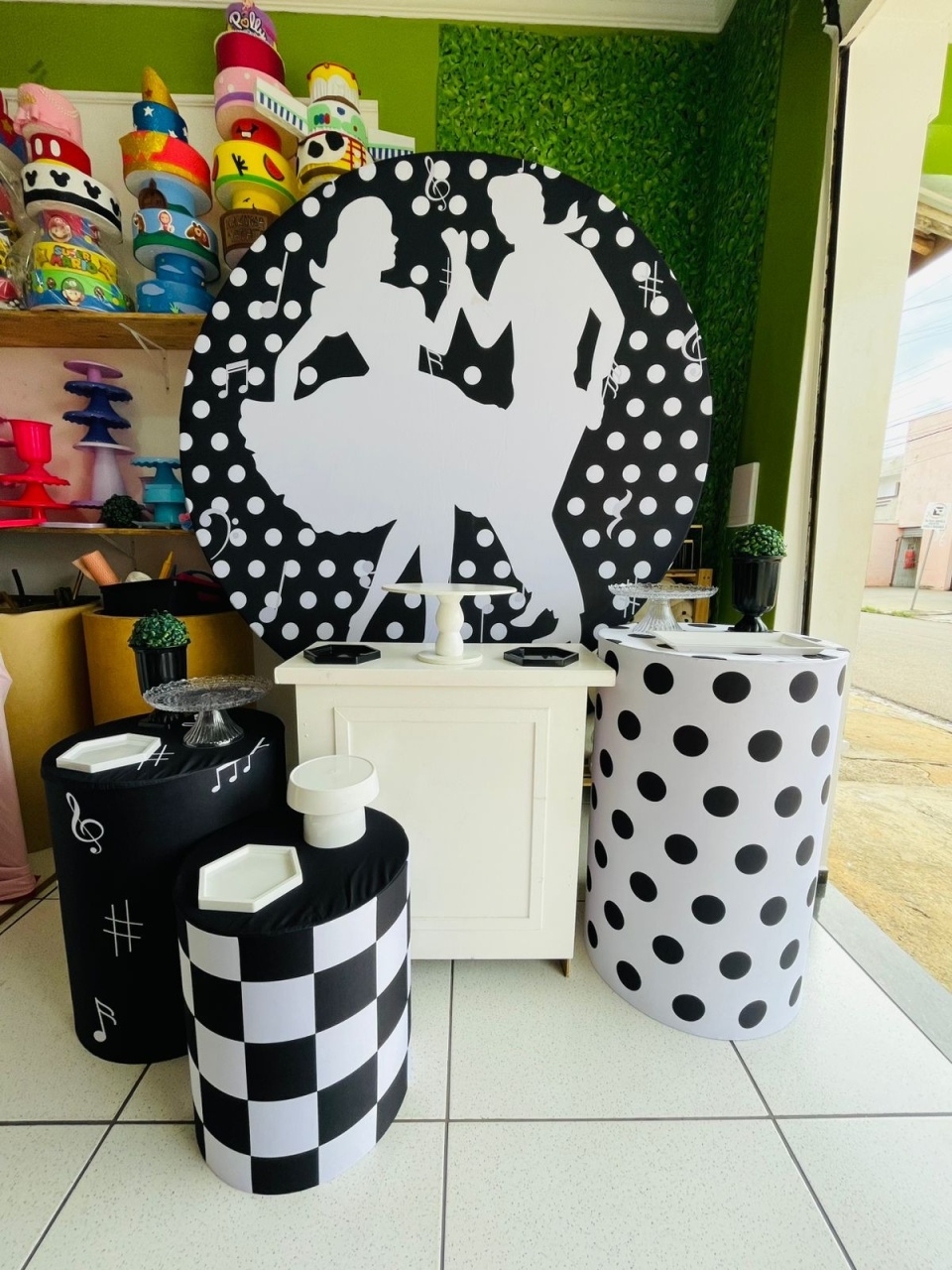 Kit Personalizado - Anos 80   - karoline pedroso festas