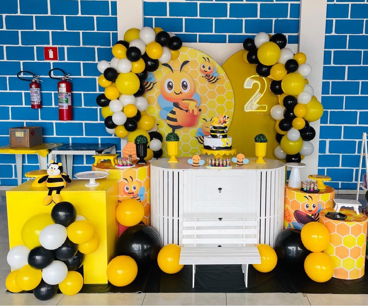 Decoração Abelhinha - karoline pedroso festas