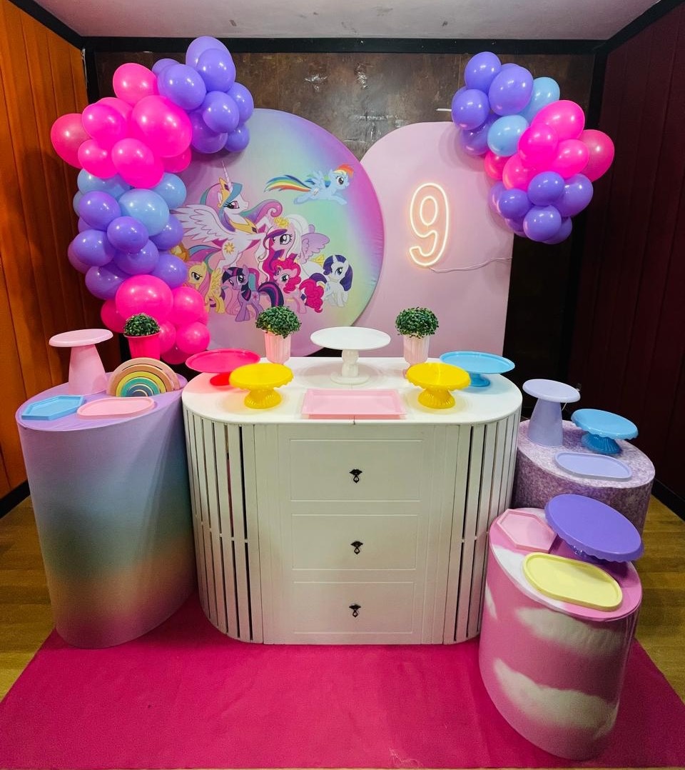 Decoração My Litle Pony - karoline pedroso festas