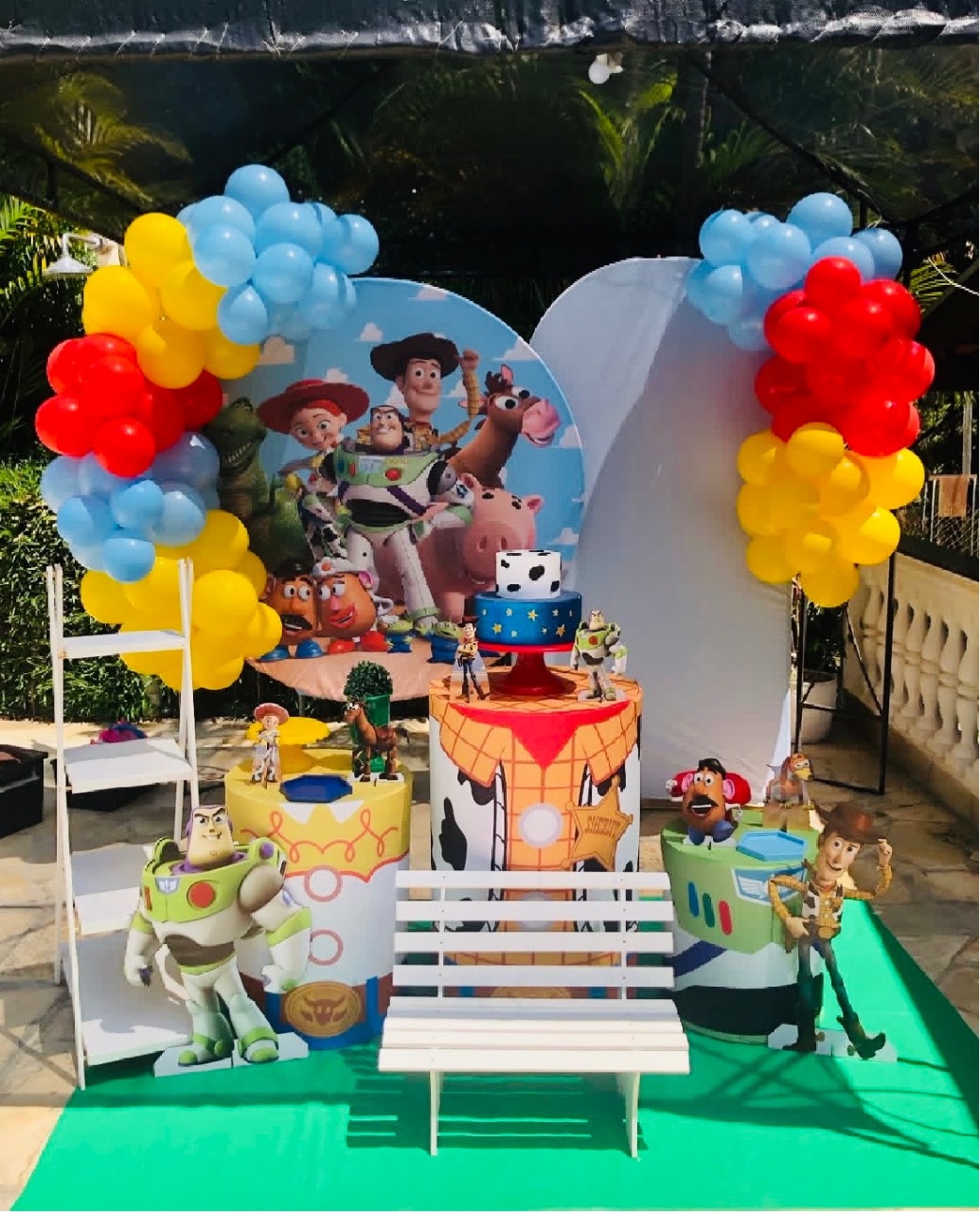 Decoração Toy Story 2 - karoline pedroso festas