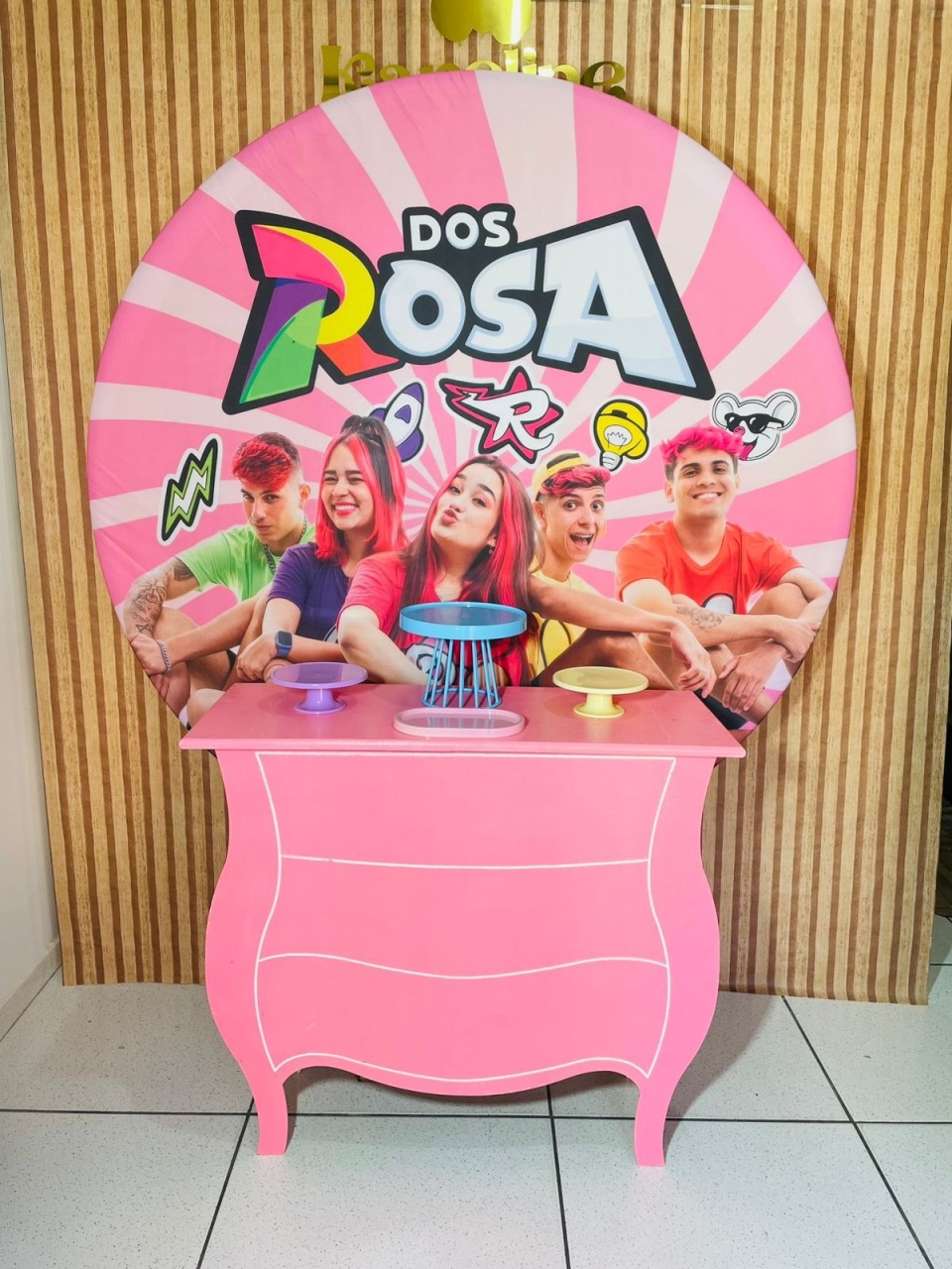 Kit Bronze - dos Rosa - karoline pedroso festas