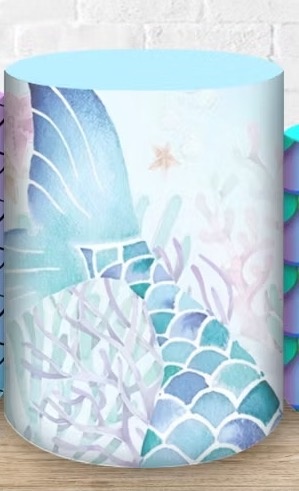 Capa Cilindro G - Sereia - karoline pedroso festas