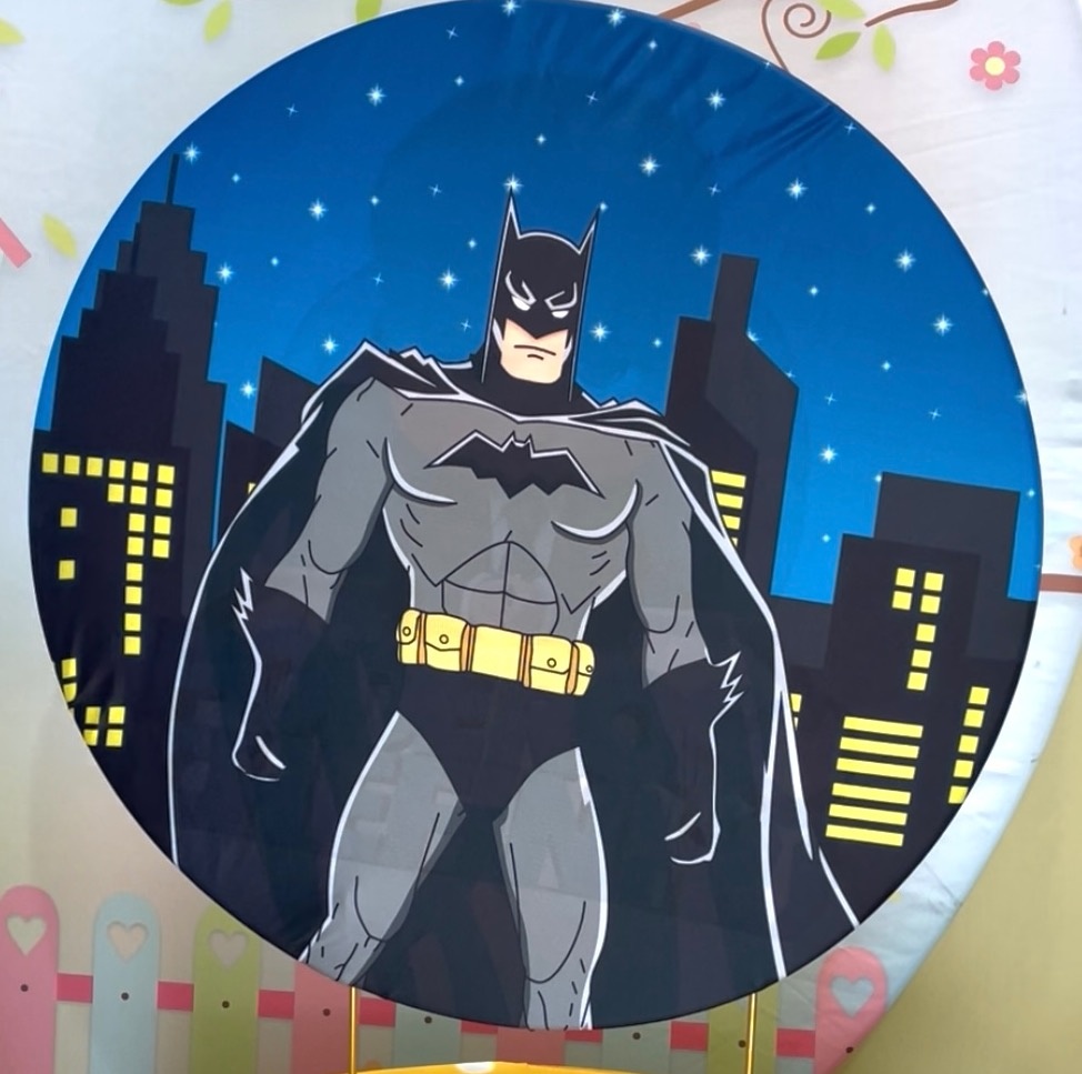 Mini Capa Painel 50Cm - Batman - karoline pedroso festas