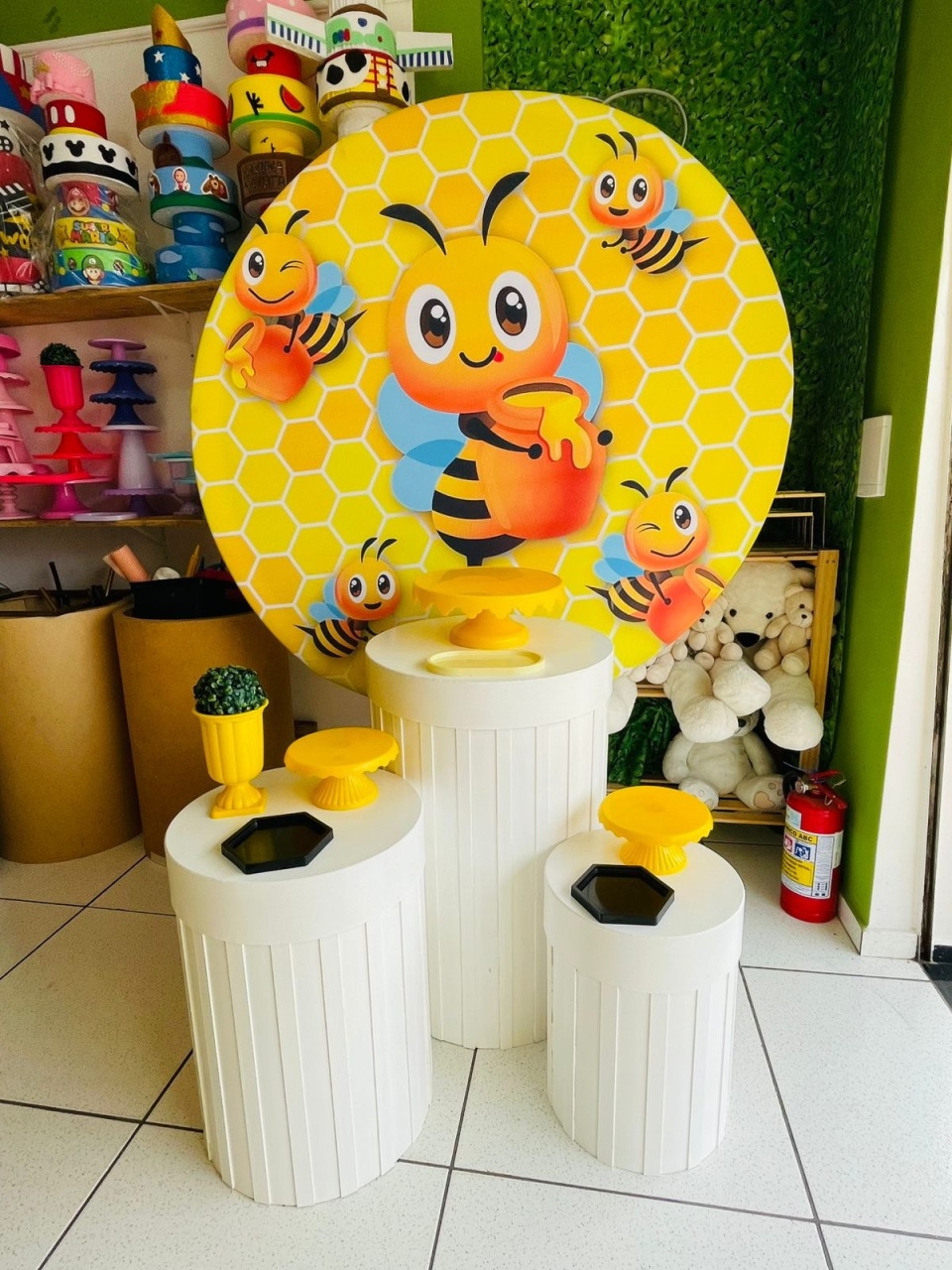 Kit Luxo - Abelhinha   - karoline pedroso festas